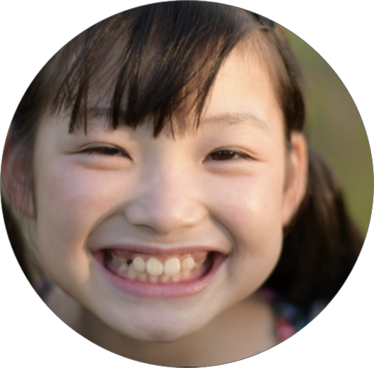 歯並びの良いお子様