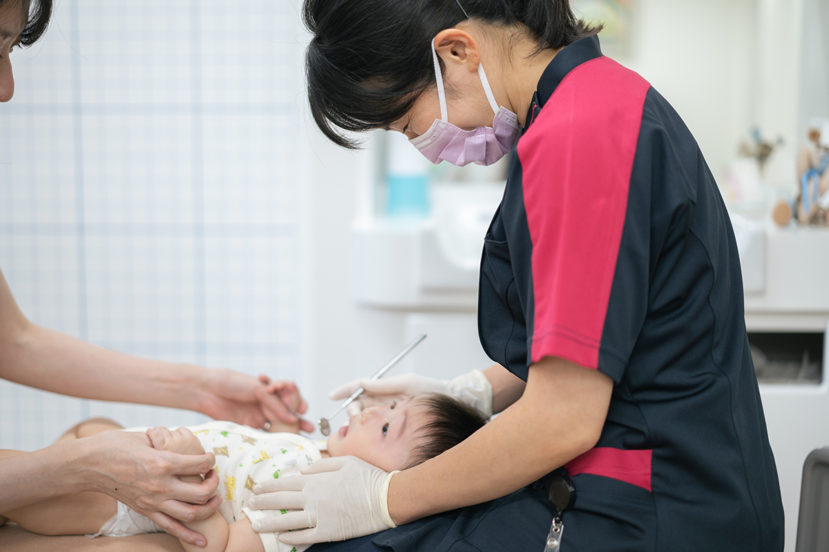 歯並びを良くするための土台づくり<br>赤ちゃん歯科教室